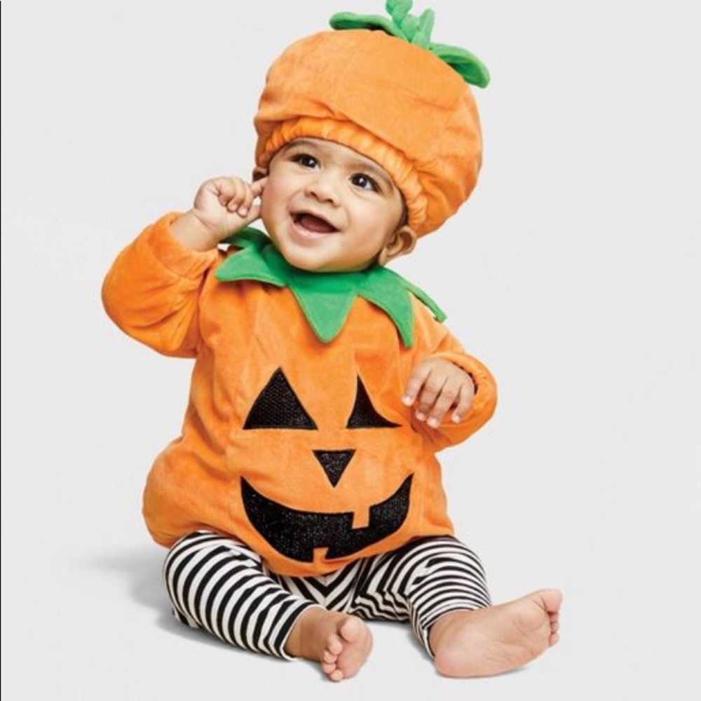 Baby pumpkin Halloween costume